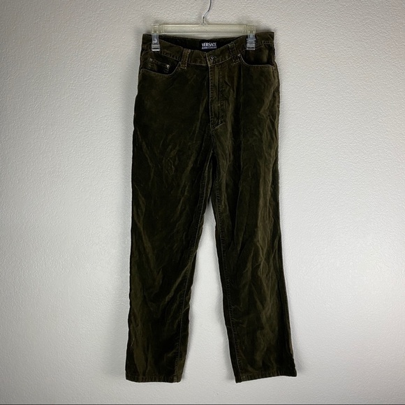 Versace Jeans Couture Vintage Velvet Size 32 - Picture 4 of 8